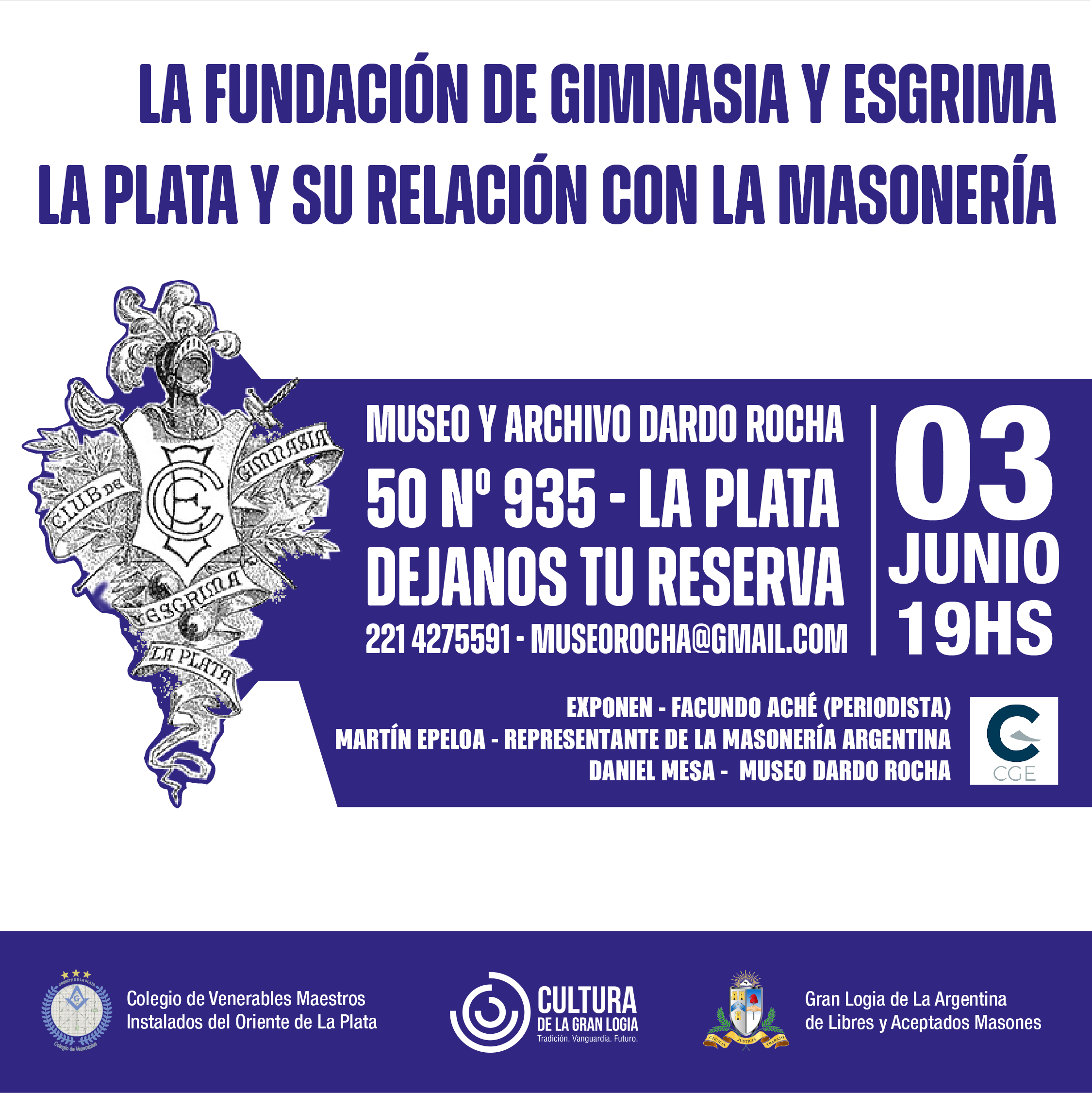 La Fundación de Gimnasia y Esgrima La Plata y su relación con la Masonería
